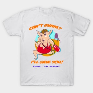 Baywatch Pig T-Shirt